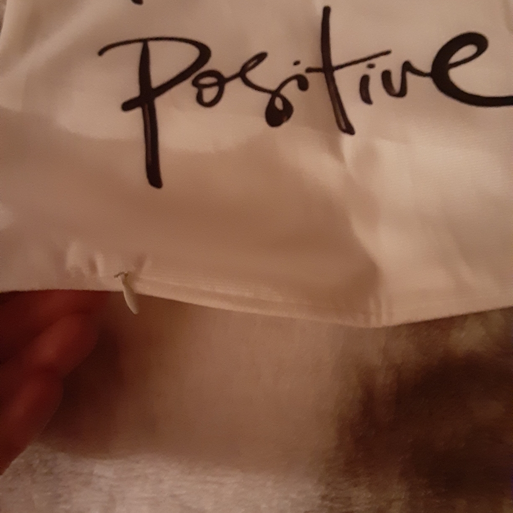 *Sale* Stay Positive Pillow Cover Host Pick - Picture 7 of 7